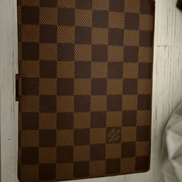 Louis Vuitton Brown Checkered MM Agenda - Picture 2 of 8